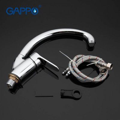 Змішувач для кухні GAPPO G36 G4136 хром
