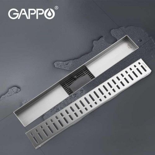 Трап для душу GAPPO G84007-3, 70х400 мм, нержавіюча сталь
