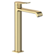 Смеситель для умывальника высокий MIXXUS PREMIUM DALI 001 HIGH NUT BRUSHED GOLD Матовое золото (MI6763)