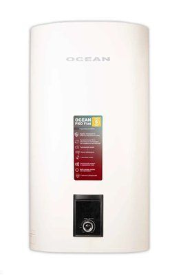 Бойлер OCEAN FLAT RZB100M, ET+WT (мокрий тен) Digital 100л