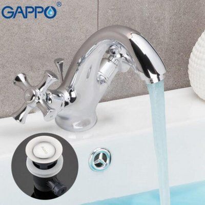 Змішувач для умивальника GAPPO G42 G1042, хром