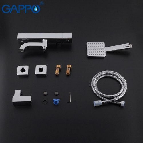 Змішувач для ванни GAPPO G3291 термостат, хром