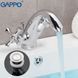 Змішувач для умивальника GAPPO G42 G1042, хром