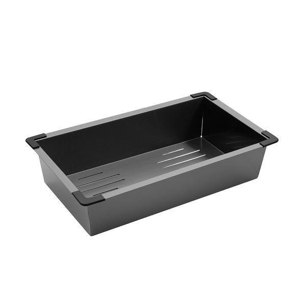 Кухонна мийка Kroner KRP Schwarze - 6350HM PVD (3/1 мм)