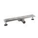 G89007-1 Душовий трап 900 мм, комбінований гідрозатвор, Brushed nickel (блістер) {5/1}