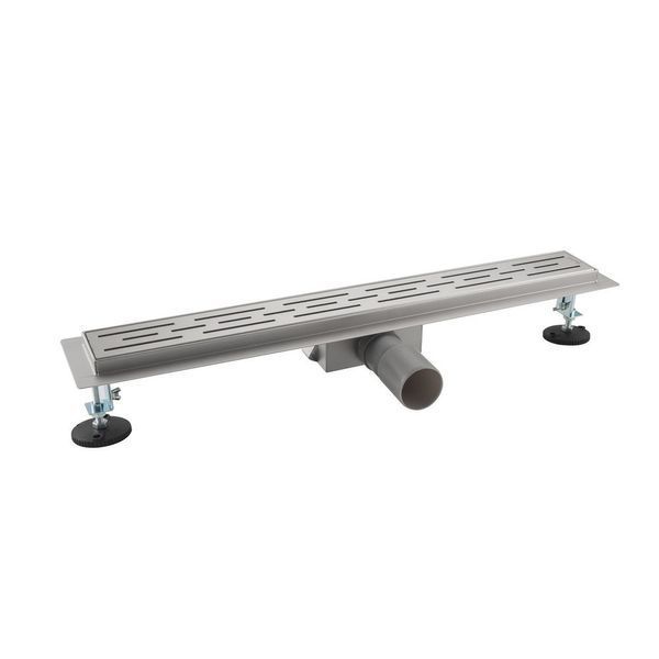 G810007-1 Душовий трап 1000 мм, комбінований гідрозатвор, Brushed nickel (блістер) {5/1}