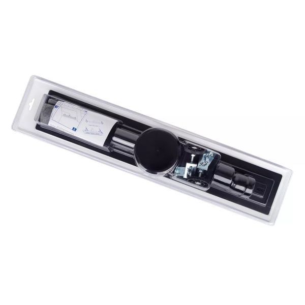 IT03-FT01/600B ITAL Душовий трап BLACK 600 мм (блістер) {5}
