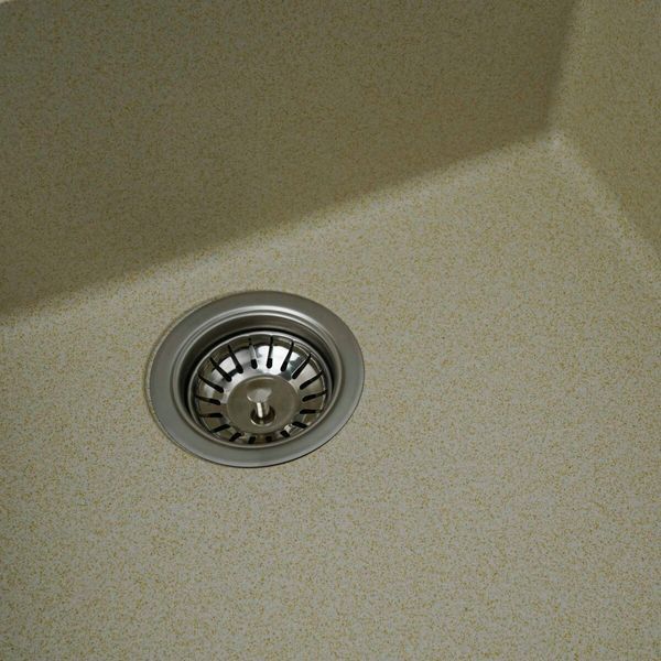 Гранітна мийка для кухні Platinum 5444 OASIS матова Пісок