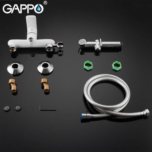 Гігієнічний душ , білий/хром GAPPO G48 G2048-8