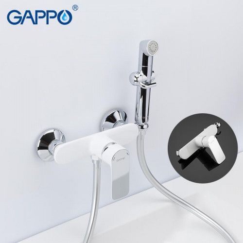 Гігієнічний душ , білий/хром GAPPO G48 G2048-8