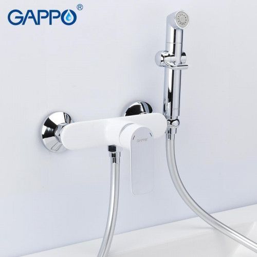 Гігієнічний душ , білий/хром GAPPO G48 G2048-8