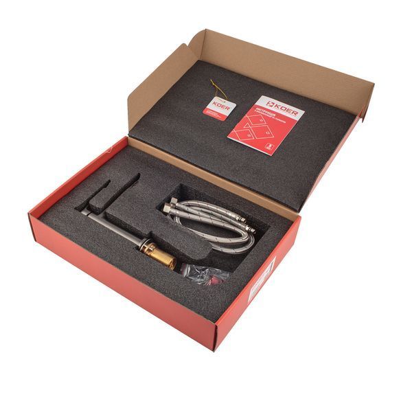 Смеситель для умывальника Koer KB-10028-07 Графит (KR5292)