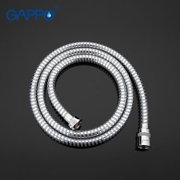 Полімерний шланг для душу GAPPO G42, 1500 мм, сірий/хром