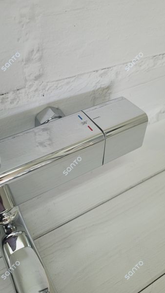 Душова система з термостатом GAPPO G24791, 3-функціональна лійка, хром