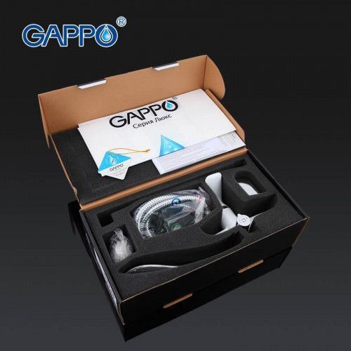 Змішувач для ванни GAPPO G48 G2248, білий/хром