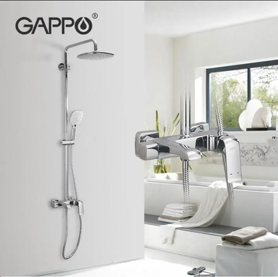 Душова система GAPPO G2450-8, вилив - перемикач на лійку, 3-функції