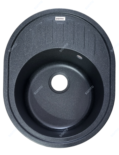 Гранитная мийка ZERIX ZS-6250R-13 Graphite