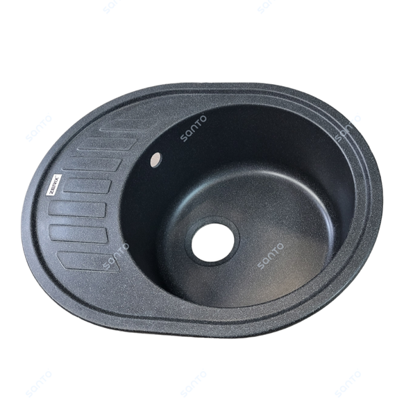 Гранитная мийка ZERIX ZS-6250R-13 Graphite