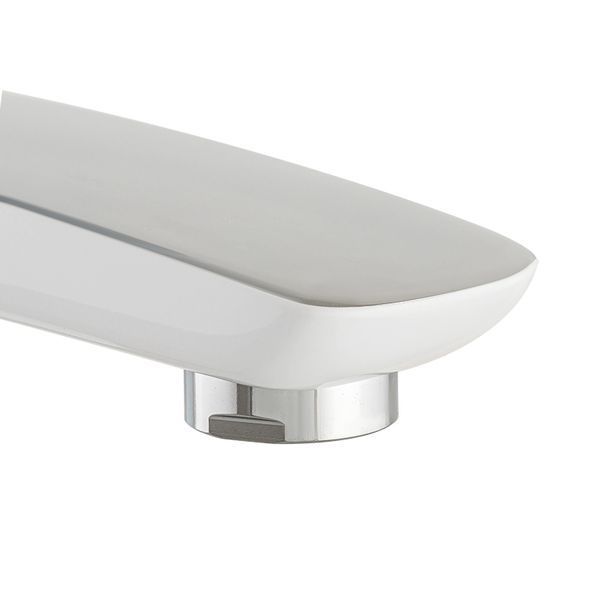 Змішувач для умивальника MIXXUS PREMIUM PATRICK 001 NUT WHITE Білий/хром (MI5853)