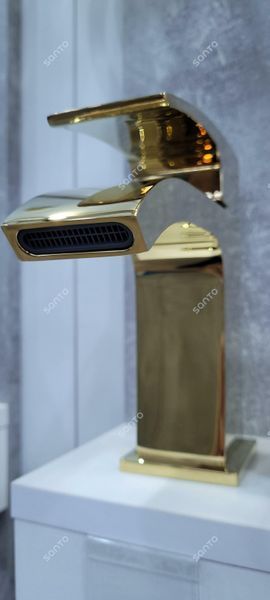 Змішувач для умивальника GAPPO G1007-3, золото