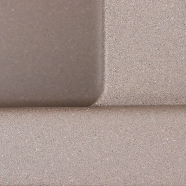 Гранітна мийка для кухні Platinum 7850 CUBE матова Дюна