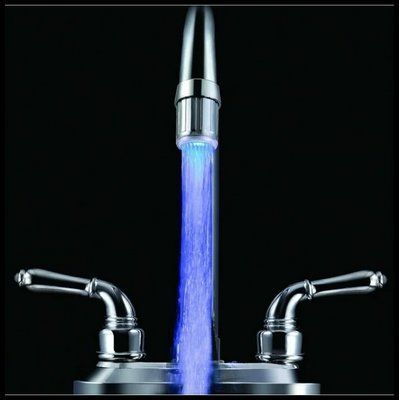 Аератор дворежимний Frap F72-10 поворотний з датчиком температури, LED (3 кольори), РВ