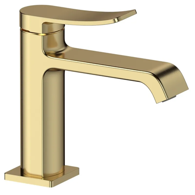 Смеситель для умывальника MIXXUS PREMIUM DALI 001 NUT BRUSHED GOLD Матовое золото (MI6762)