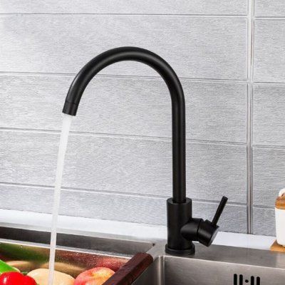 Змішувач для кухні Frap H899 F40899-4, чорний