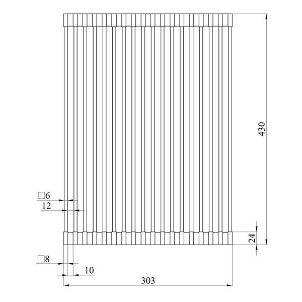 Сушарка для посуду Kroner KRP Matte - GRA4331-1