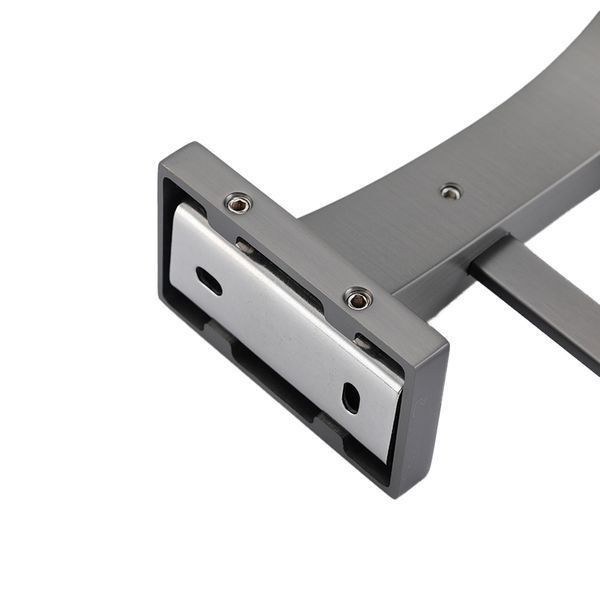 Рушникотримач подвійний G0709-9 графіт (Gungrey)
