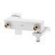 Смеситель для ванны с коротким изливом KOER KB-41007-04 Хром+белый (KR5157)