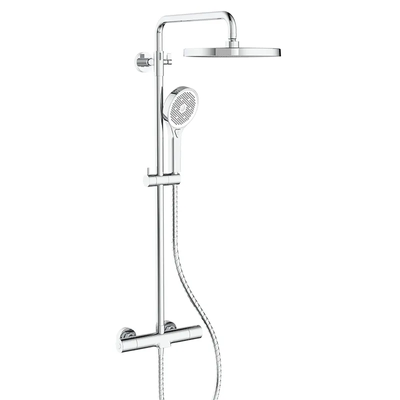 Душевая система с термостатом KOER KB-55013-01 Хром (KR4730)