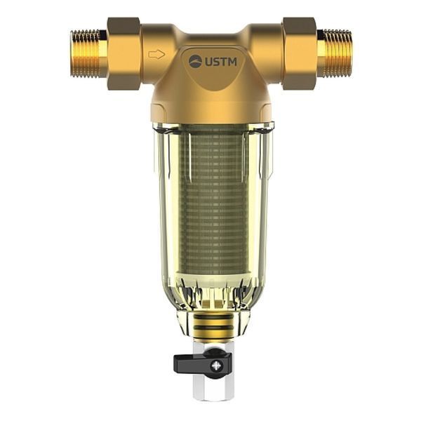 Промивний фільтр тонкого очищення USTM MiniAqwell FF 3/4"-1''
