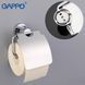Тримач для туалетного паперу з кришкою GAPPO G1803